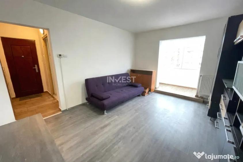 Apartament cu 2 camere semidecomandat, mobilat în Baza 3