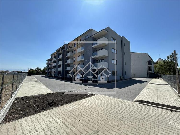 Apartament 2 camere la cheie + balcon, bloc nou, cu lift, etaj 1 - 1
