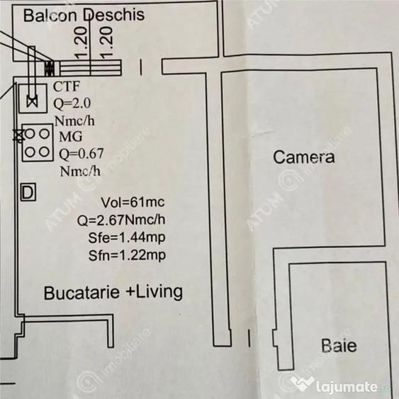 Apartament 2 camere balcon si 2 locuri parcare pod zona LIDL - Sibiu (Sibiu) - 9