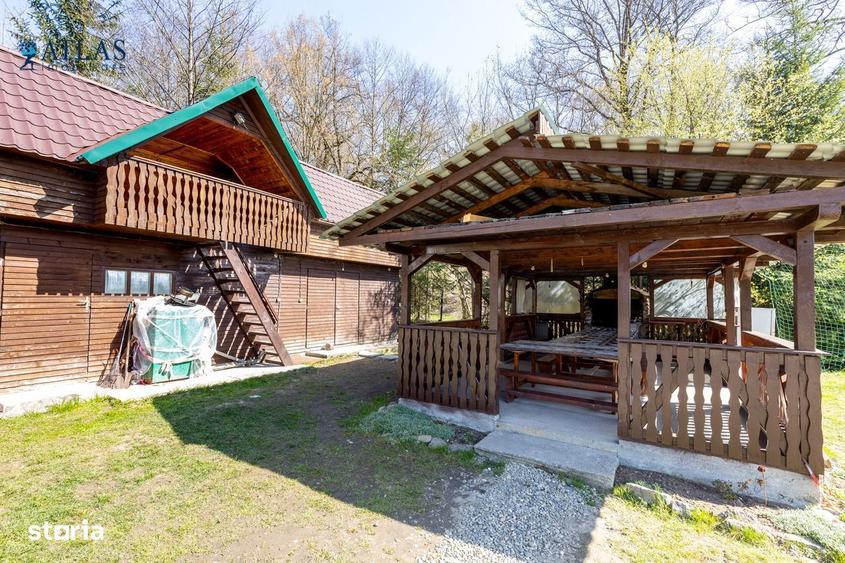 Vile turistice, locatie montana, la marginea paraului, 2600 mp teren - 15