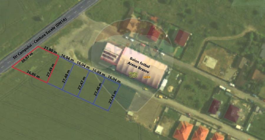 Un lot de casa intrare Sacele 790 mp + 3 loturi de 440mp - 11