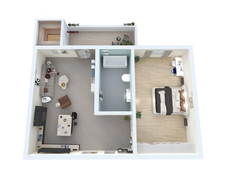 Apartament modern lângă Lacul lui Binder –  lift, balcon, debara - 1