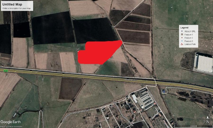 Vand 5 HA,teren agricol langa autostrada, zona Veterani-Hornbach! - 3