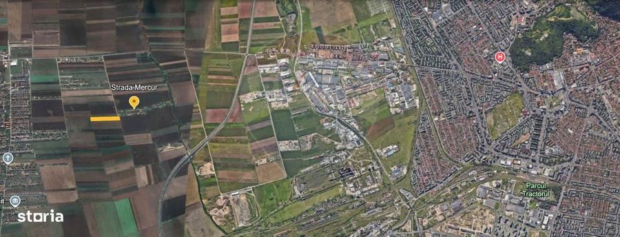 Teren Investitie 6300mp Sacele - 10m de Utilitati in Raza Soarelui - 5