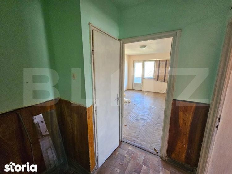 Apartament 2 camere, 52 mp, decomandat, etaj 2 necesita renovare, - 3