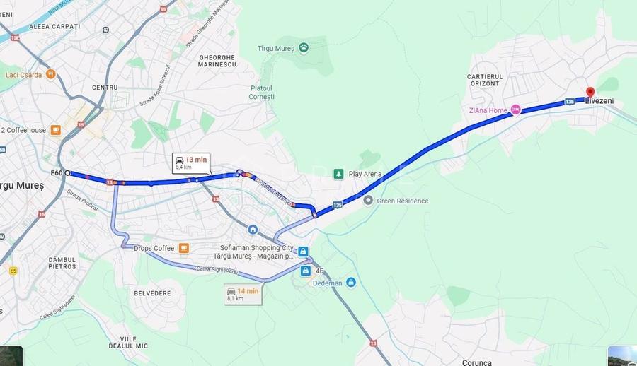 Oportunitate de construcție – teren 1.000 mp, Livezeni, Strada Pădurii - 3