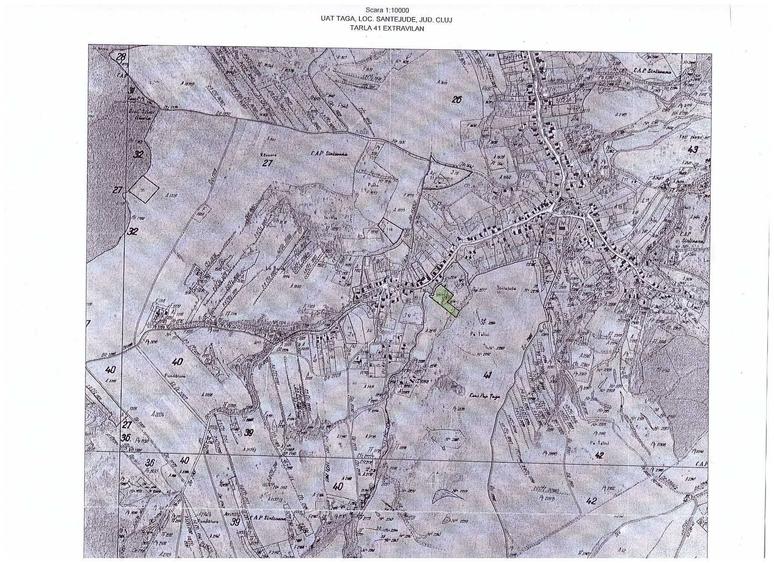 vand teren agricol in santejude comuna taga judetul cluj - 8