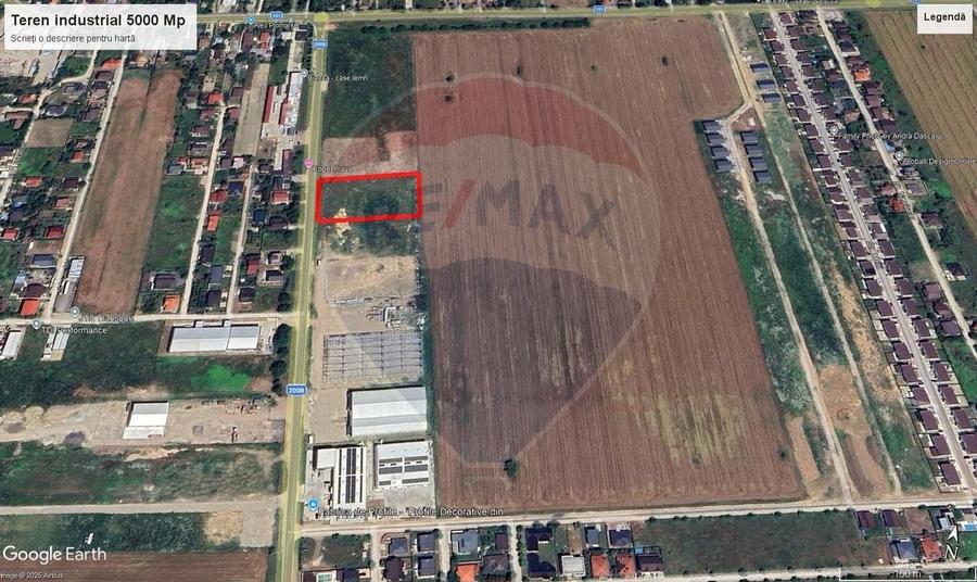 Teren 5.000mp Balotesti cu autorizatie hala - 8