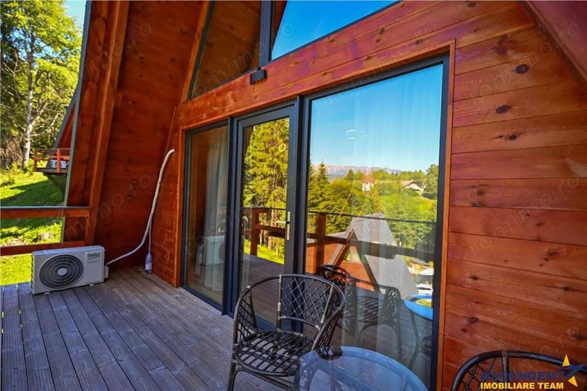 Ansamblu case A Frame cu vedere la Piatra Craiului Moieciu, Brasov - 19