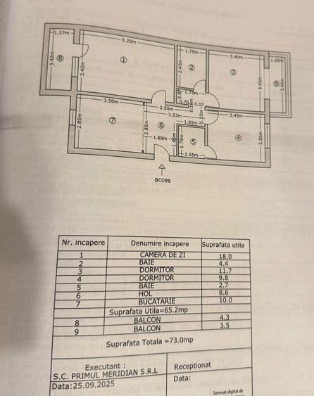 Apartament de vanzare 3 camere centru - 1