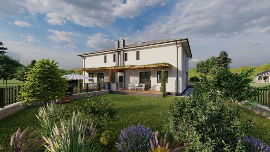 Teren 700 mp, cu autorizatie de constructie + utilitati in Chinteni - 8