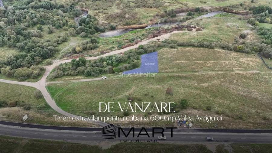 Teren 600mp pe Valea Avrigului Teren 600mp pe Valea Avrigului