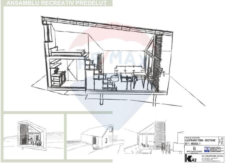16 E+TVA/mp: Teren Bran Predelut 24253 mp intravilan proiect turistic - 8