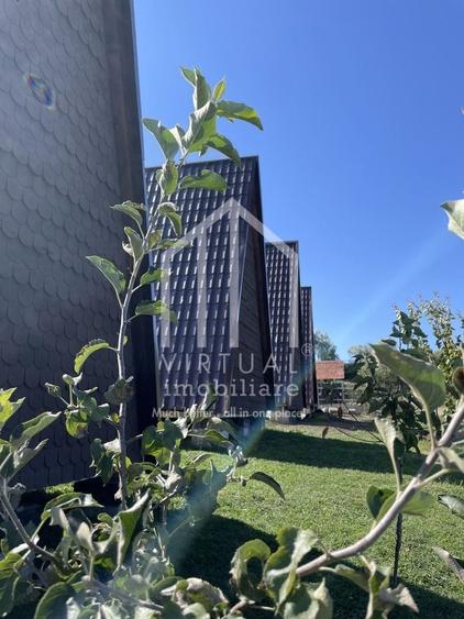 De vanzare 4 cabanute de tip A-frame in Sibiu, teren 829 mp sat Tocile - 9