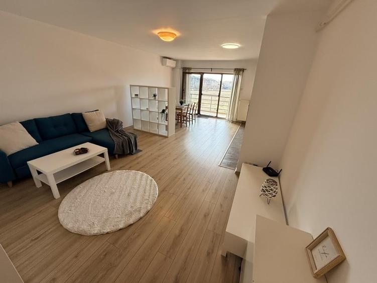 2 cam spatios | parcare subterana inclusa | Straulesti | mobilat, gata de mutat - 1