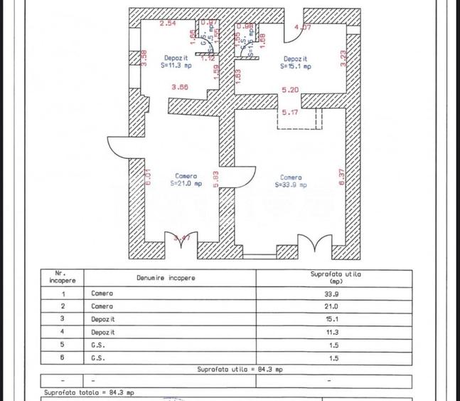 Spatiu comercial cu doua intrari separate 84 mpu Orasul de Jos Sibiu - 3
