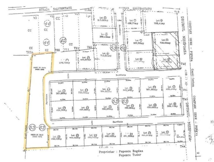 Teren intravilan 1907 mp - Aviatiei - 6
