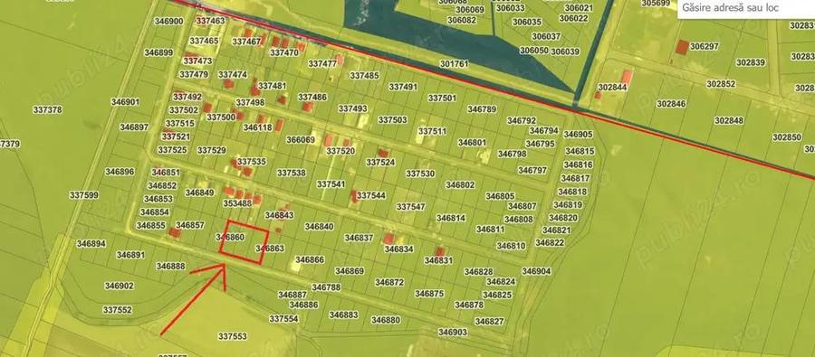 Terenuri intravilane 1000 mp Sanpaul fs.20 ml cu utilitati 39500 euro - 6