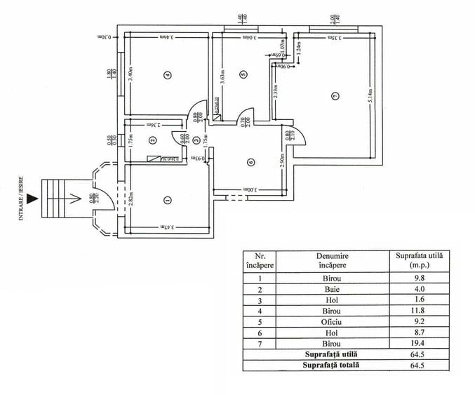 Spatiu birou de inchiriat Piatra Neamt - 4