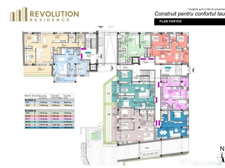NEW!COMISION 0% - Apartamente 3 camere -Mihai Viteazu 5, Baia Mare - 1
