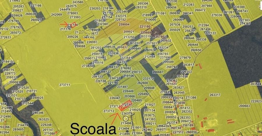 DE VANZARE Teren intravilan 600mp Drumul Piscul Mosului SISESTI - 4