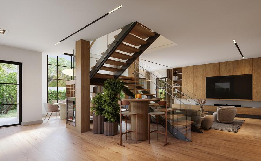 Vila P+1, individuala, 4 dormitoare, 4 locuri de parcare - 7