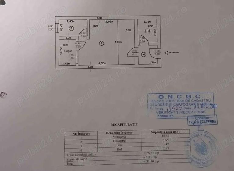 Vand garsoniera Craiovei, 32mp, renovata ?i utilata - 6
