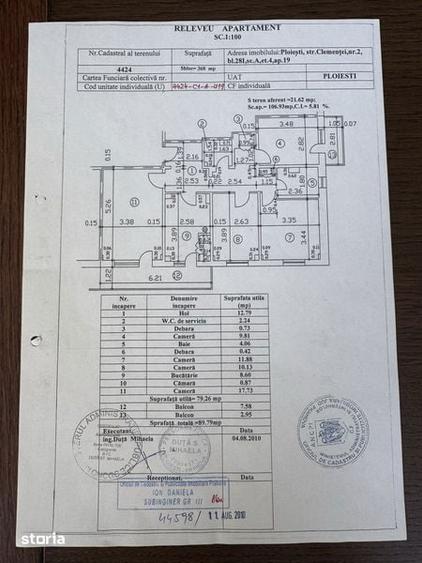 Apartament 4 camere centru - 2
