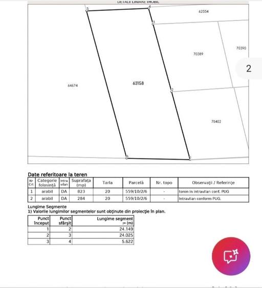 Vând teren intravilan - 1