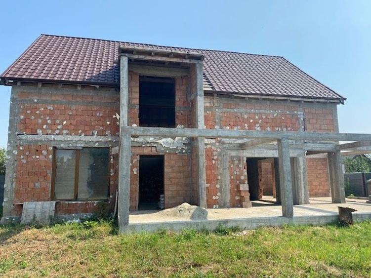 Vila noua 5 camere p+m caramida, central mosnita - 1