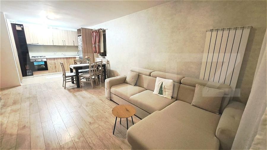 Apartament cu 2 camere semidecomandat, mobilat în Tractorul