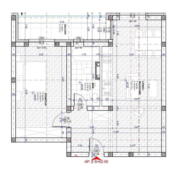 Apartament cu 2 camere în Torontalului — fotografia 1