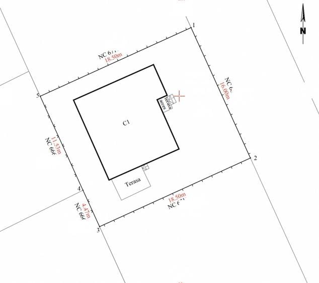 Casă individuală cu 3 camere cu Teren 409 Mp în Berceni