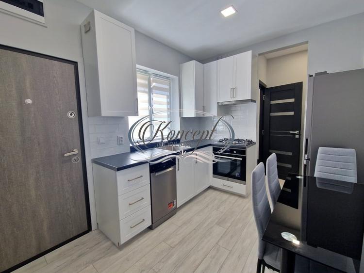 Apartament cu 2 camere semidecomandat, mobilat în Horea