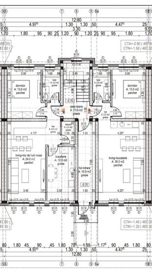 Apartament 3 camere, doua bai, terasa mare-Natura la tine acasa! Cristian-SiBiU - 4