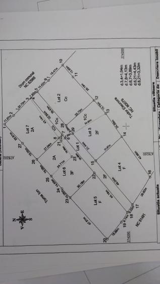 Teren intravilan 9.109m² + pădure 10.000 m² – 6 loturi cu utilități, Babana (Gr - 6