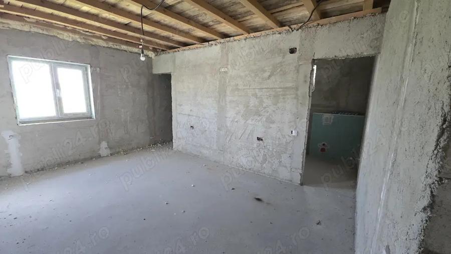 Casa P+1 in Dascalu, Ilfov construc?ie 2022, la gri, cu panouri solare, ideala pentru finisare - 5