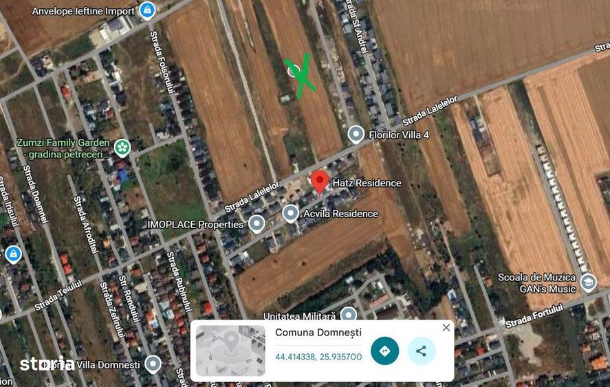 0% Comision - VanzareTeren Domnesti - 2