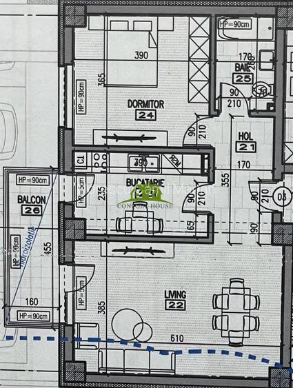 Apartament 2 camere, bloc nou, P+3, Ap.03, Parter, Bl.7 - CP2462293