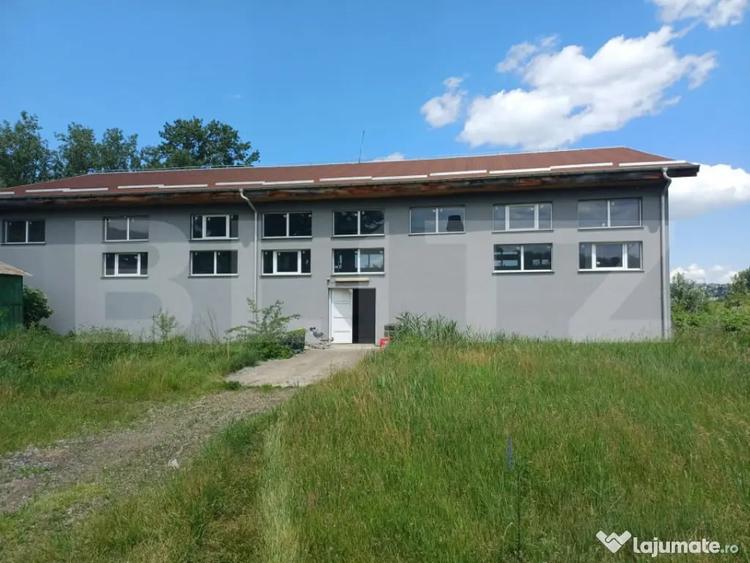 Hala industriala/depozitare, 411 mp, 7 ari teren, zona Bur - 1