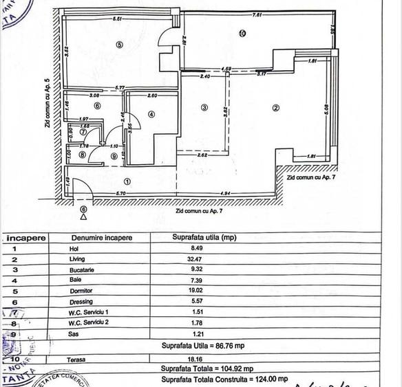 Apartament 2 camere Faleza Nord vedere la Mare (Constanta Pescarie) - 2