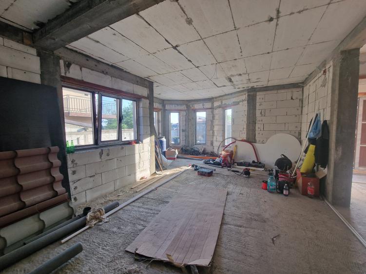 Casa P+M cu placa turnata, 5camere constructie deosebita -165.000euro - 7