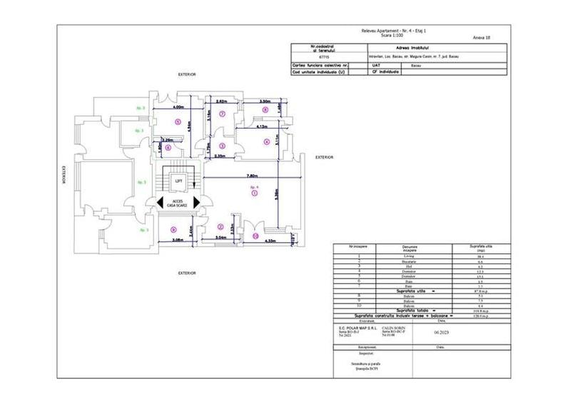 Bloc nou - Aleea Parcului - 2 si 3 camere - 15