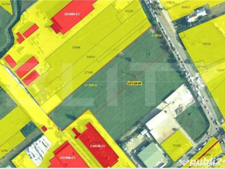 Teren intravilan de 12.478 mp in Itcani, PARCELABIL - 2