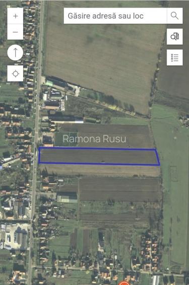 Teren zona L Blaga, acces direct din drumul principal