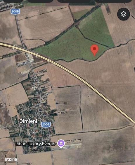 Teren intravilan 8.752 mp Dimieni/Tunari - langa A0 - 1