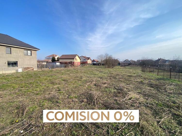 COMISION 0%, TEREN PREMIUM 1100MP, CENTRU UTVIN, TOATE UTILITĂȚILE - 1