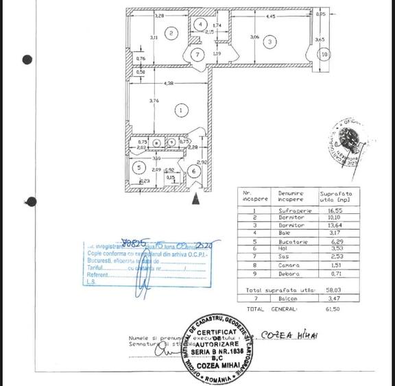 Ștefan cel mare 3 camere