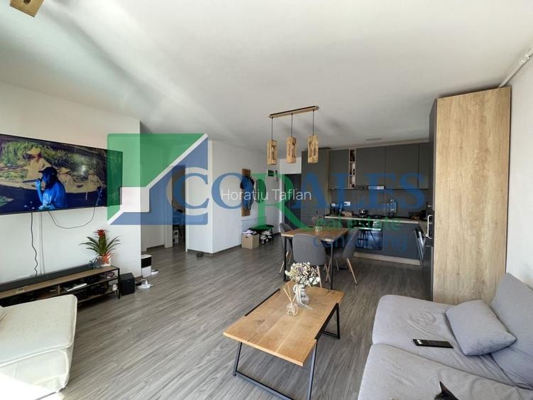 Bloc nou - FINALIZAT, 2 bai cu geam, Mobilat si Utilat. Terasa 29 MPU