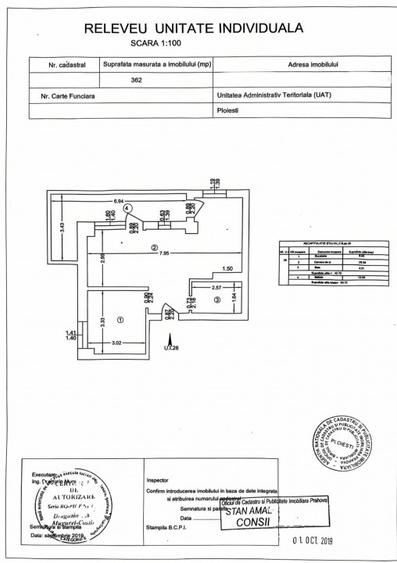 Apartament 2 camere – Residence Dorobantu, cf 1, dec, etaj 6/6 - 12